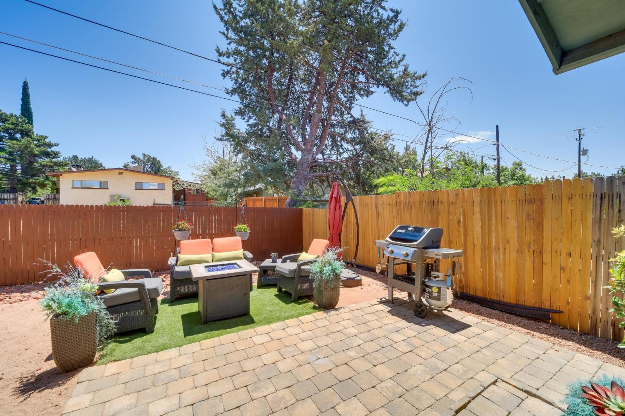 Red Rock Retreat With Patio 3 Mi To Downtown Sedona Villa Exterior photo