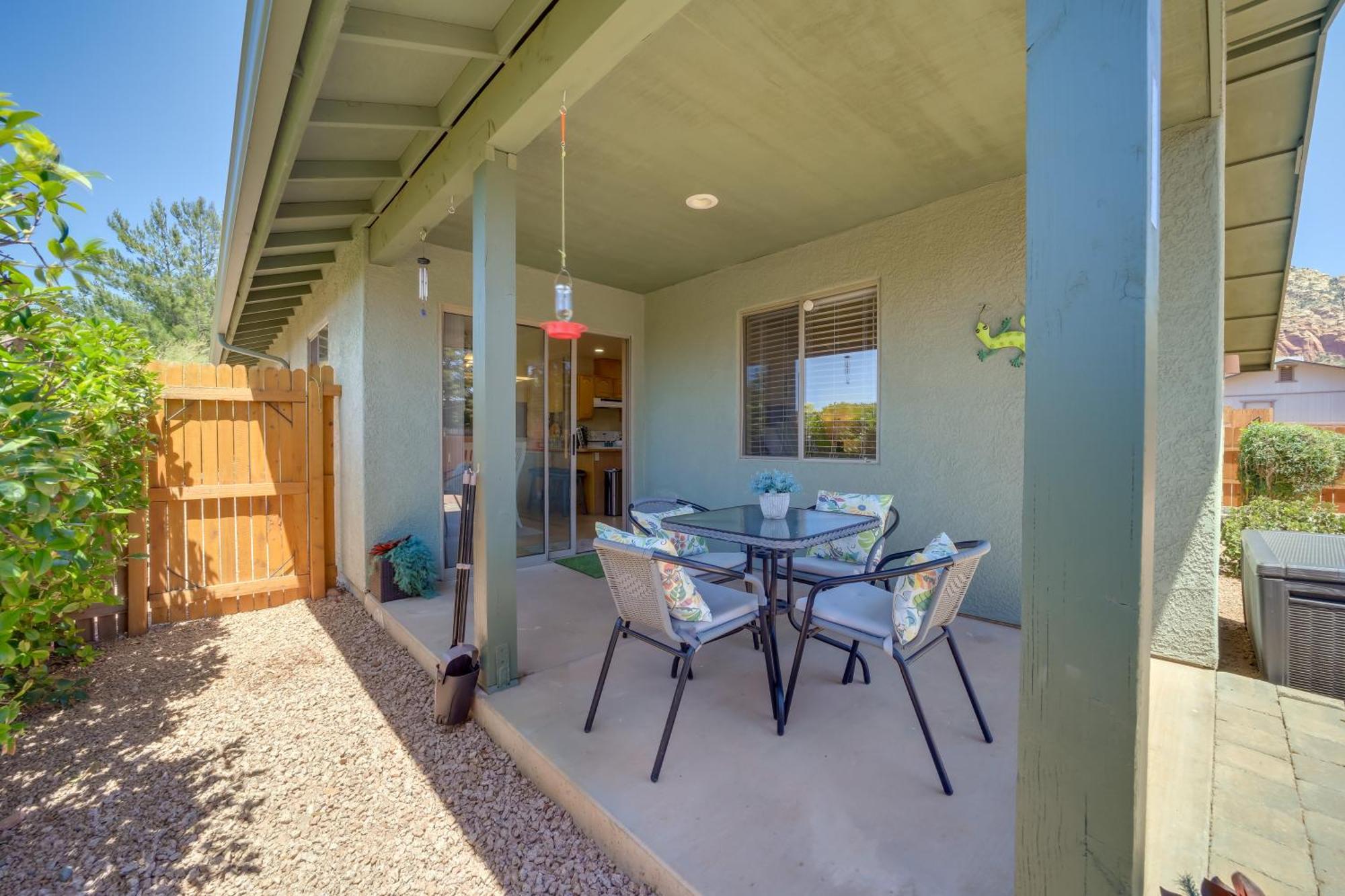 Red Rock Retreat With Patio 3 Mi To Downtown Sedona Villa Exterior photo