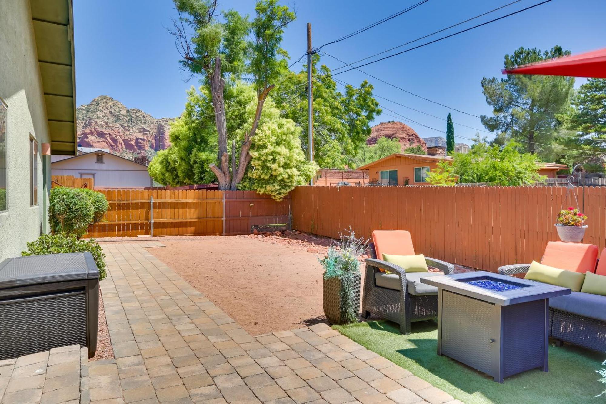 Red Rock Retreat With Patio 3 Mi To Downtown Sedona Villa Exterior photo